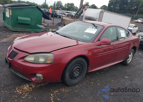 2004 Pontiac Grand Prix Gt1 из США, поврежденный, VIN 2G2WP522041332620